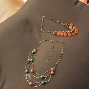 Paparazzi necklace’s and earrings